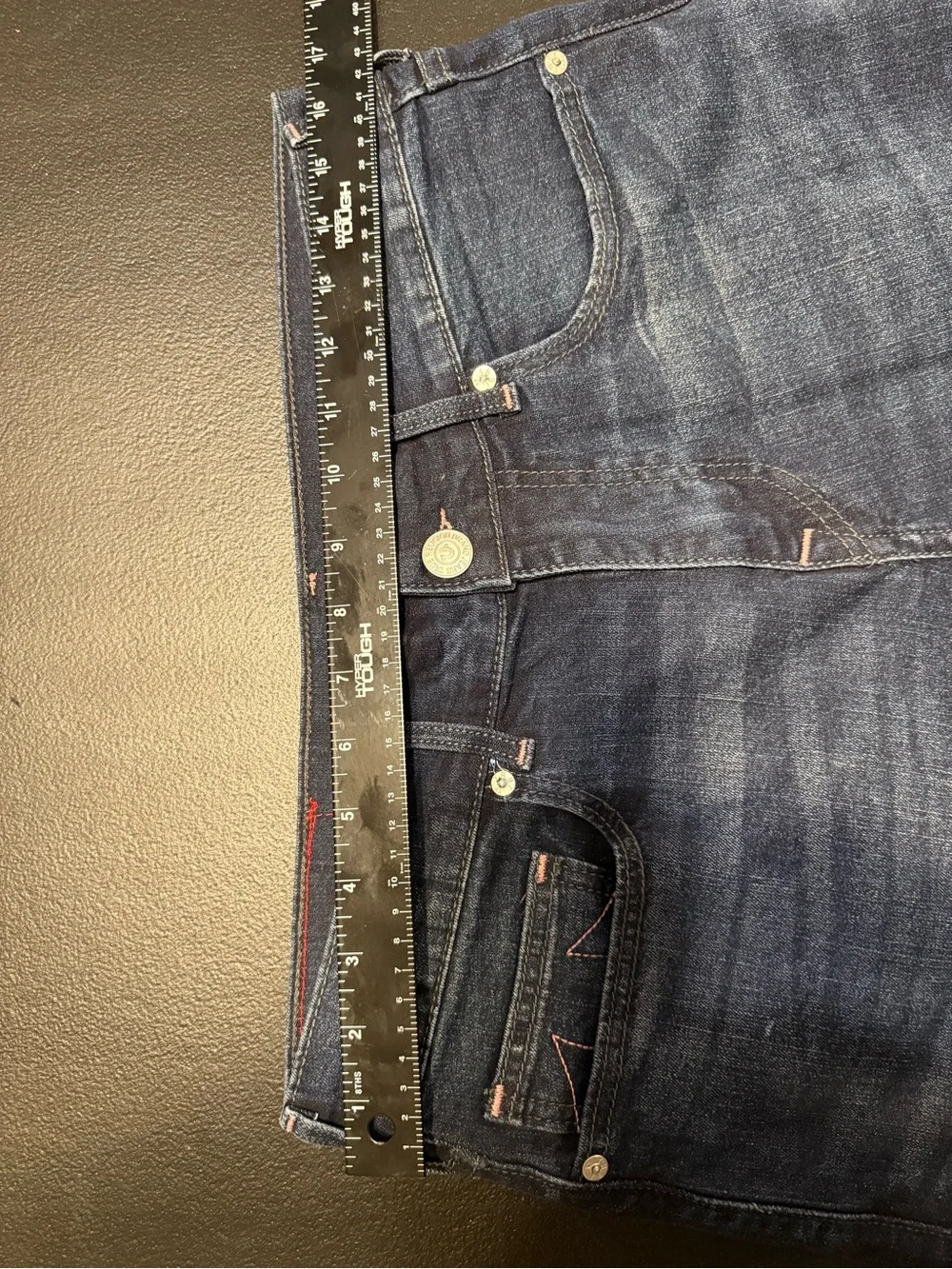 True Religion Indigo Jean Short - Classic Five-Pocket Style
